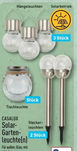 Aldi Nord Casalux Solar-Gartenleuchte Angebot