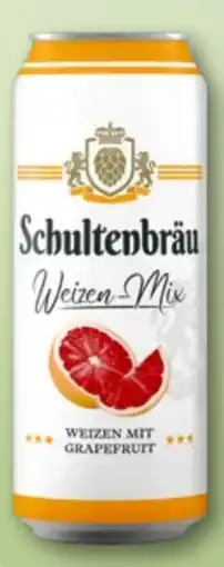 Aldi Nord Schultenbräu Weizen-Mix Grapefruit Angebot