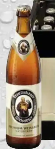 trinkgut Franziskaner Weissbier Naturtrüb Angebot