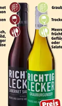 PENNY Richtig Lecker Grauburgunder Angebot