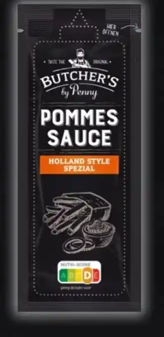 PENNY Butcher's by Penny Pommes Sauce Holland Style Spezial Angebot