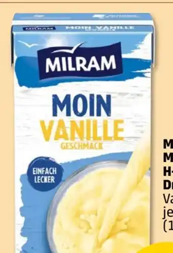 PENNY Milram Moin H-Milch Drink Vanille Angebot