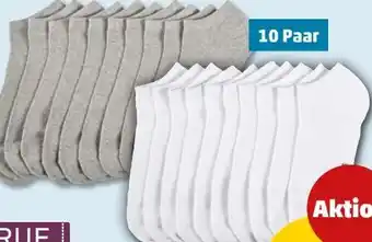 PENNY True Style Damen Sneakersocken 10 Paar Angebot