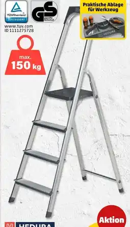 PENNY Hedura Aluminium Haushaltsleiter Angebot