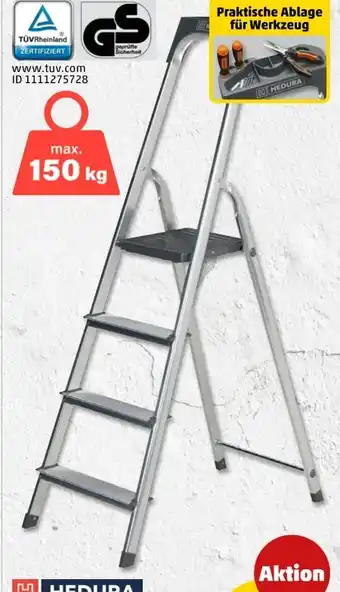 PENNY Hedura Aluminium Haushaltsleiter Angebot
