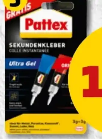 PENNY Pattex Sekundenkleber Ultra Gel Angebot