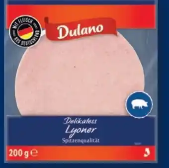 Lidl Dulano Delikatess Lyoner Angebot