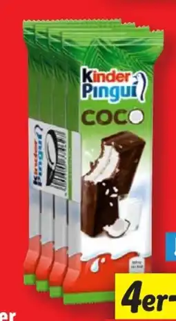 Lidl Ferrero Kinder Pingui Coco Angebot
