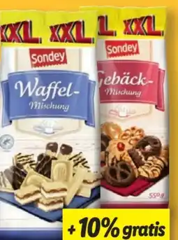 Lidl Sondey Butter-Karamell-Waffeln XXL Angebot