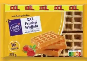 Lidl Kuchenzauber Frischei Waffeln XXL Angebot