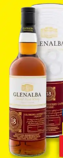 Lidl Glenalba Blended Scotch Whisky Sherry Cask Finish 18 Y Angebot