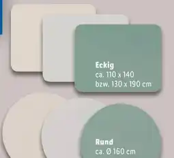 Lidl Livarno Home Lacktischdecke Angebot