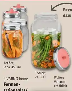 Lidl Livarno Home Fermentationsglas Angebot