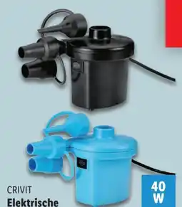 Lidl Crivit Elektrische Gebläsepumpe Angebot