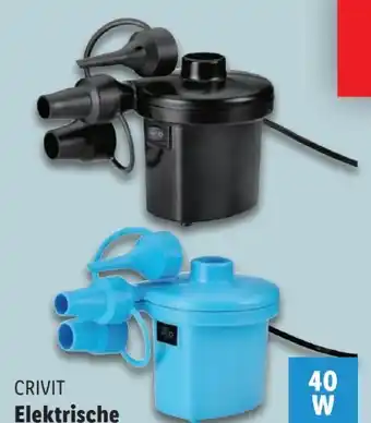 Lidl Crivit Elektrische Gebläsepumpe Angebot