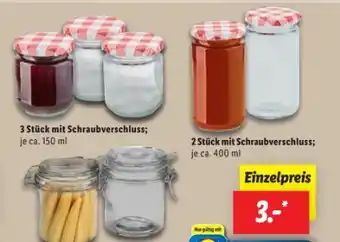 Lidl Livarno Home Einmachgläser-Set Angebot