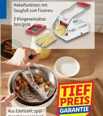 Lidl Livarno Home Pommesschneider Angebot