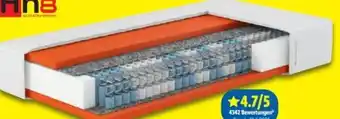 Lidl Hn8 Schlafsysteme 7-Zonen-Taschenfederkern-Matratze Dynamic TFK Angebot