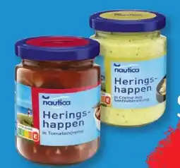 Lidl Nautica Heringshappen in Tomatencreme Angebot