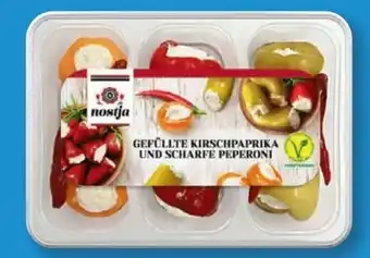 Lidl Nostja Gefüllte Kirschpaprika und scharfe Peperoni Angebot