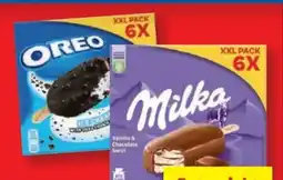 Lidl Milka Stieleis Vanilla & Chocolate Swirl Angebot