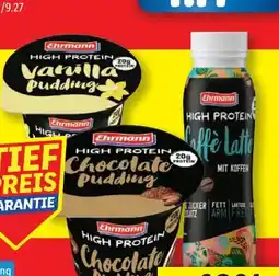 Lidl Ehrmann High Protein Pudding Angebot