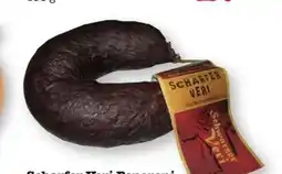 Scheck-in-Center Walser Spezialitäten Scharfer Veri Peperoni Schwarzwurst Angebot