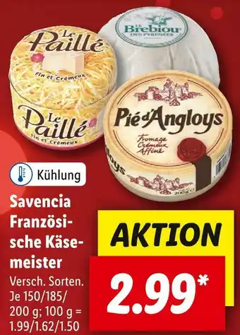 Lidl Savencia französische käsemeister Angebot