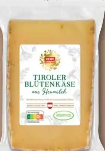 nahkauf Rewe Feine Welt Tiroler Blütenkäse Angebot