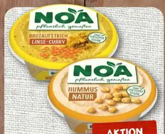 nahkauf NOA Vegane Brotaufstrich Linse-Curry Angebot