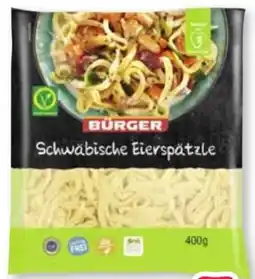 Scheck-in-Center Bürger Schwäbische Eierspätzle Angebot