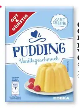 Scheck-in-Center Gut & Günstig Pudding Vanillegeschmack Angebot