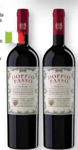 Scheck-in-Center Doppio Passo Primitivo Puglia Angebot