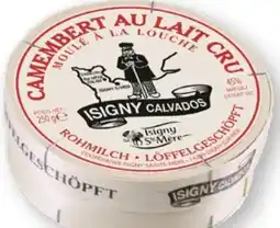 Scheck-in-Center Isigny Sainte-Mère Camembert au Lait Cru Calvados Angebot