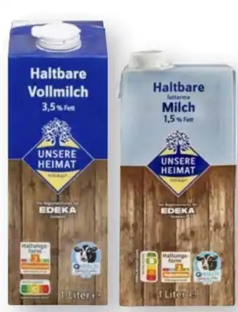 Scheck-in-Center Unsere Heimat echt & gut haltbare Vollmilch Angebot