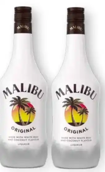 Scheck-in-Center Malibu Caribbean Rum with Coconut Flavour Angebot