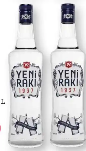 Scheck-in-Center Yeni Raki Angebot