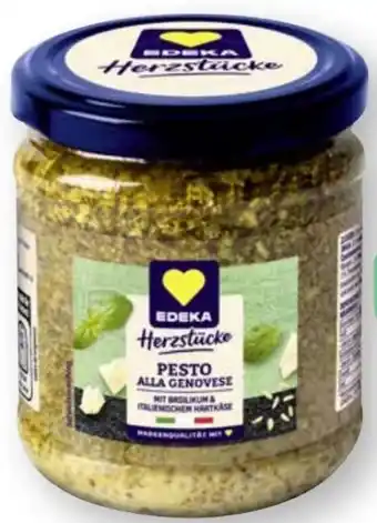 Scheck-in-Center Edeka Herzstücke Pesto Angebot