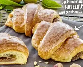 Edeka Edeka Bäckerei Plunder-Nuss-Hörnchen Angebot