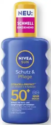 Scheck-in-Center Nivea Sun Schutz & Pflege Spray LSF 50+ Angebot