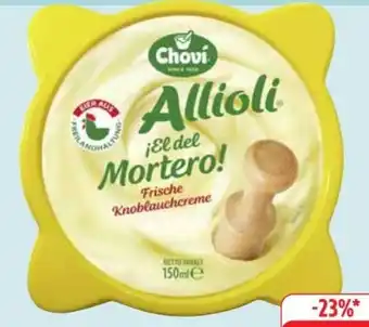 Edeka Chovi Allioli Knoblauchcreme Angebot