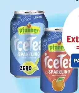 Edeka Pfanner Sparkling Eistee Angebot