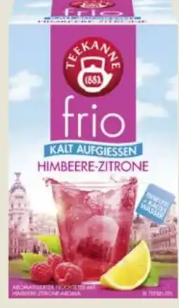 Edeka Teekanne Früchtetee Frio Himbeere Zitrone Angebot