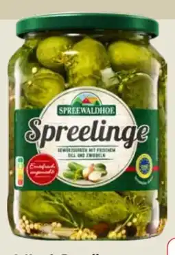 Edeka Spreewaldhof Spreelinge Gewürzgurken Angebot