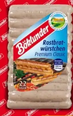 REWE Center Böklunder Rostbratwürstchen Premium Classic Angebot