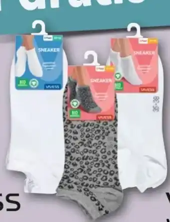 REWE Center Vivess Damen Sneakersocken 2 Paar Angebot