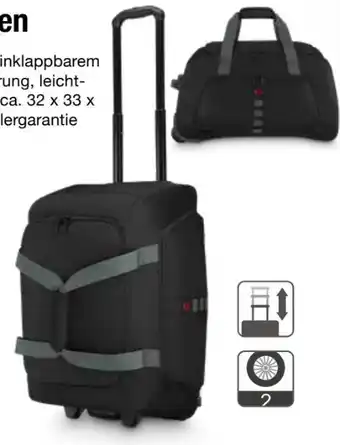 Edeka Wenger Reisetasche mit Rollen Angebot