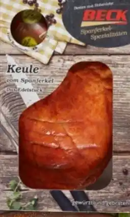 REWE Center Beck Spanferkel-Keule Angebot
