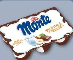 REWE Center Zott Monte Milchcreme & Schoko-Nuss Angebot