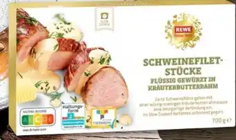 REWE Center Rewe Feine Welt Schweinefilet-Stücke Angebot
